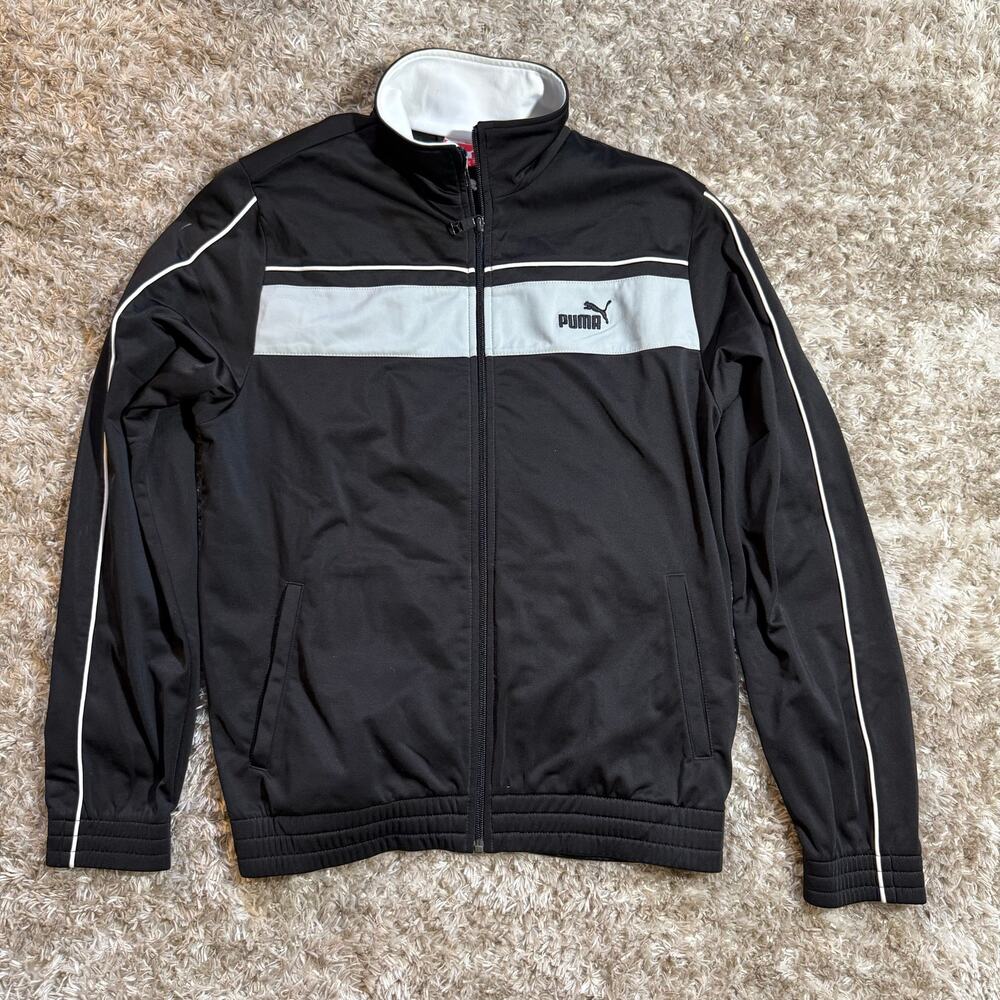 Vintage puma zip up sweatshirt track suit top